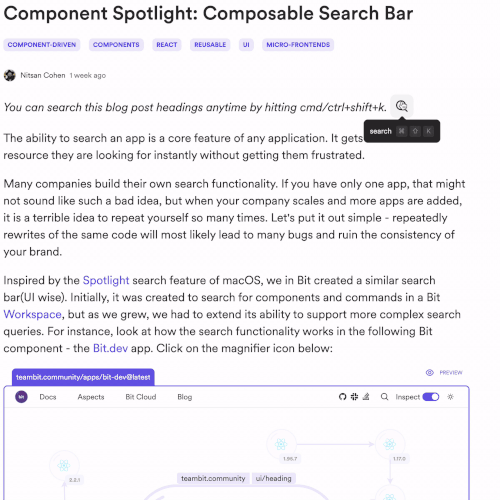 Component Spotlight: Composable Search Bar