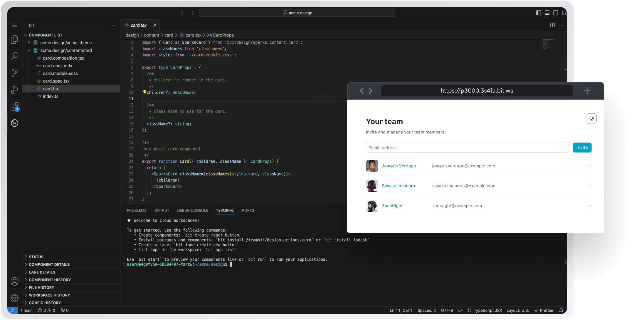 Cloud workspaces: Build anything, everywhere