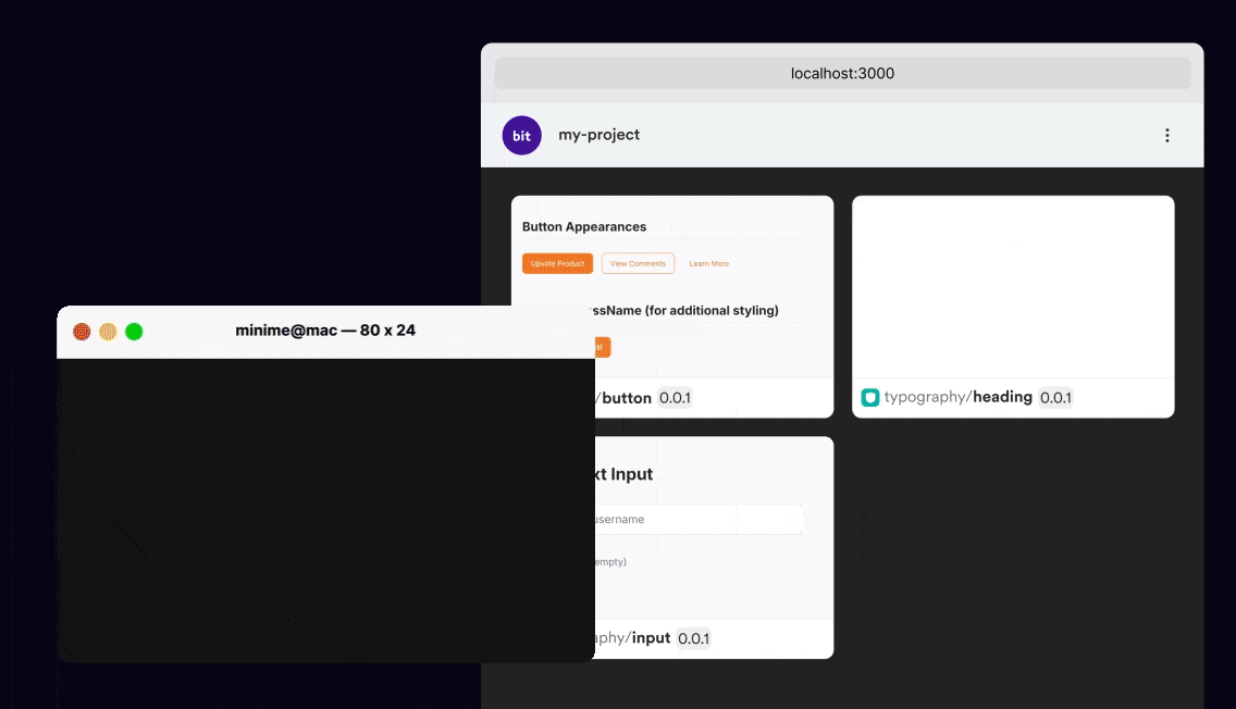 Building with components